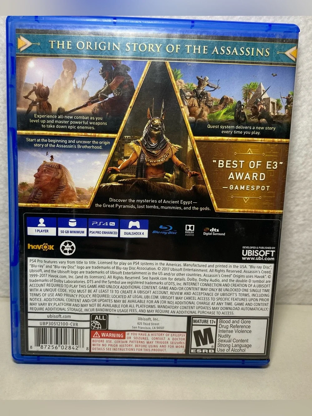 PlayStation 4 Assassin's Creed Syndicate Limited Ed Chronicles Origins PS4 LOT